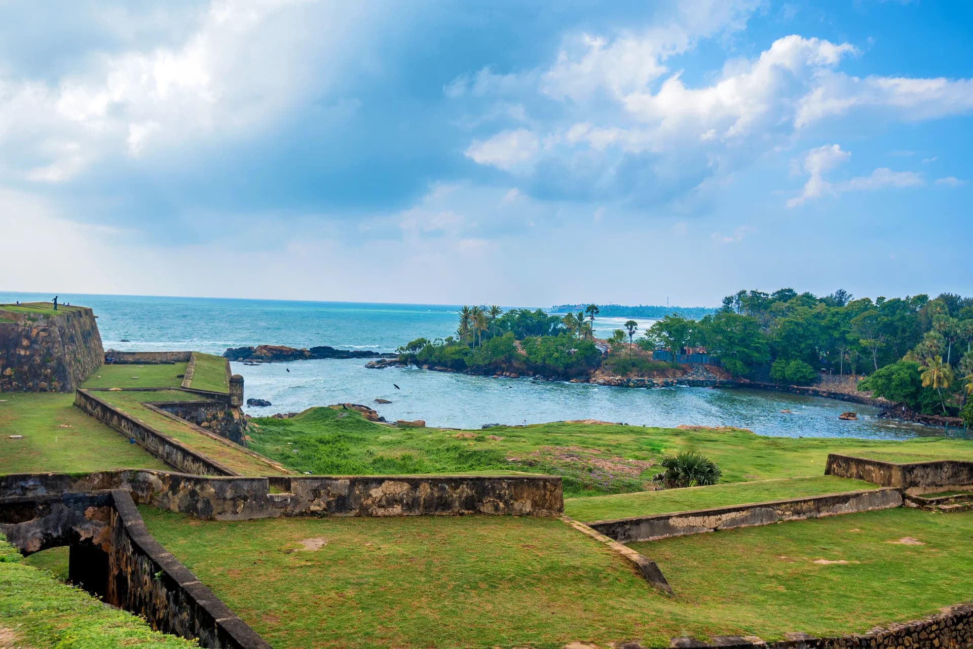 Dutch Fort walls in Galle