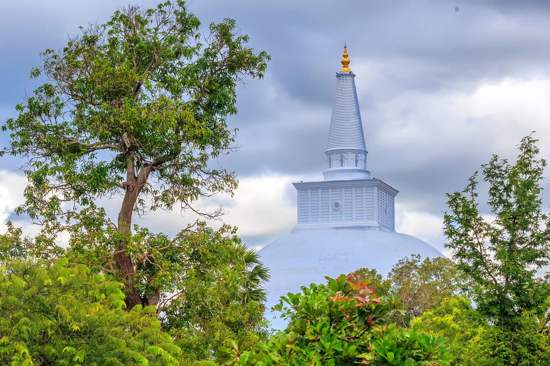Ruwanwelisaya stupa in Anuradhapura