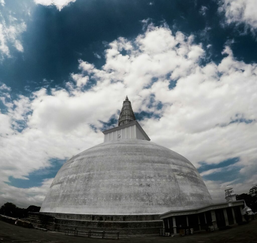 grey concrete dome building